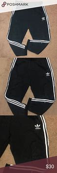 Image result for Men's Black and Gold Adidas Cotton Sweatpants