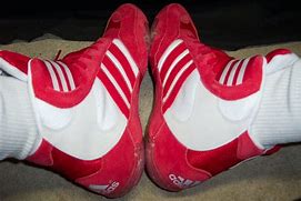 Image result for Red Adidas Sneakers Women