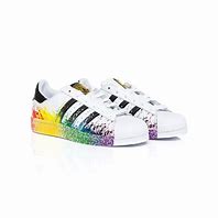Image result for Custom Adidas Superstar Rainbow
