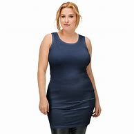 Image result for Plus Size Navy Blue Tank Top