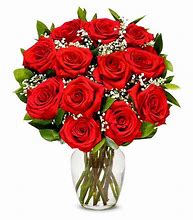 Image result for Flowers - One Dozen Long Stem Red Roses - Flower Delivery