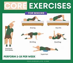 Image result for Standing Core Exercises for Seniors
