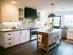 Image result for Joanna Gaines Black and White Kitchens