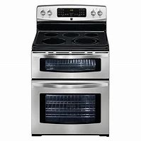Image result for double oven electric stove