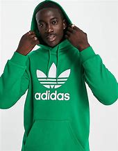 Image result for Adidas Trefoil Hoodie Black Men's
