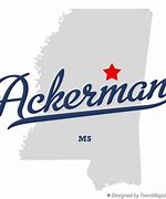 Image result for Ackerman Mississippi Map