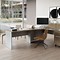 Image result for L-shaped Office Desk Design