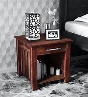 Image result for Wood Night Stand