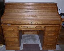 Image result for Oak Crest Roll Top Desk