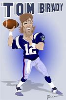 Image result for Tom Brady Cartoon