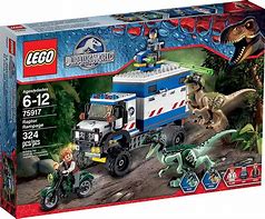 Image result for LEGO Jurassic World Raptor Escape Set