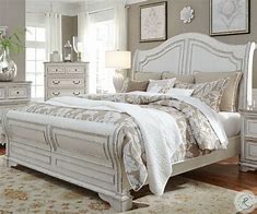 Image result for White Sleigh Bedroom Sets