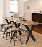 Image result for Narrow Dining Room Table