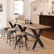 Image result for narrow patio dining table