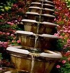 Image result for Cascading Outdoor Water Fountains