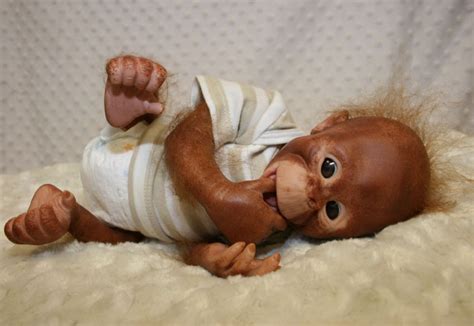 Binki Orangutan/Monkey Doll Kit by Denise Pratt for reborn   eBay