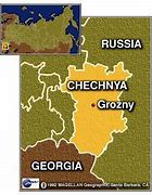 Image result for Chechnya On World Map