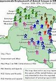 Image result for Congo Civil War Stanleyville Map