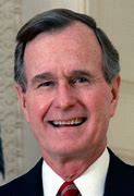 Image result for GHW. Bush