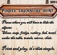 Image result for Pirate Treasure Hunt Riddles