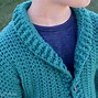 Image result for boys crochet cardigan pattern