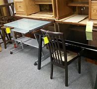 Image result for Industrial-Style Computer Desk