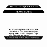 Image result for Arrest Klaus Barbie