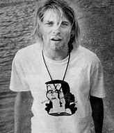 Image result for Kurt Cobain Black Hair