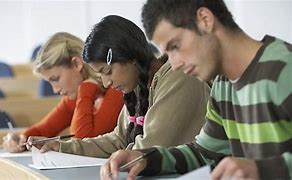 Image result for students taking tests for uni