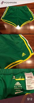 Image result for Adidas Yellow Shorts