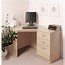 Image result for Small Corner Computer Desk with Drawers