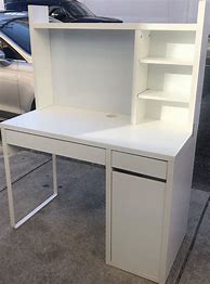 Image result for White Executive Desk with Hutch