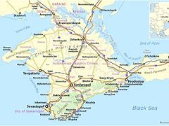 Image result for Russian Crimea Map