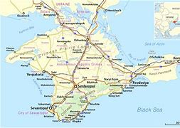 Image result for Show Map of Russia and Crimea