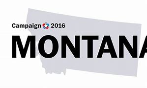 Image result for Montana Election Map 2016