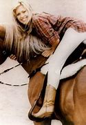 Image result for Olivia Newton-John Horse Riding Accident