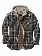 Image result for Hooded Flannel Shirt Jacket for Women