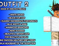 Image result for Roblox Outfit Names