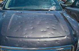 Image result for Hail Dents On Car
