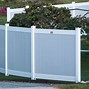 Image result for vinyl privacy fencing
