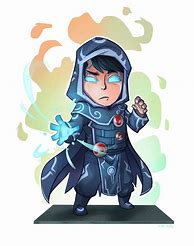 Image result for Jace MTG Anime Style
