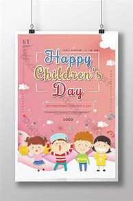 Image result for Children's Day Creative Poster