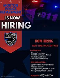 Image result for Police Hiring Flyers