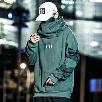 Image result for High Collar Hoodie for Women