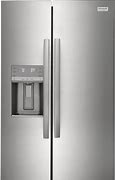 Image result for Frigidaire Gallery 22.3-Cu Ft Counter-Depth Side-By-Side Refrigerator With Ice Maker (Smudge-Proof Stainless Steel) ENERGY STAR | GRSC2352AF