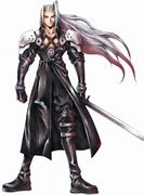 Image result for Sephiroth vs Tifa and Cloud