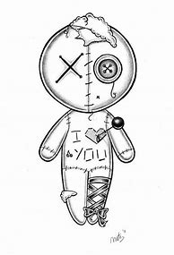 Image result for Sad Doll Drawings
