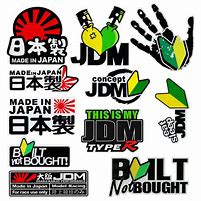 Image result for JDM Stickers Decals