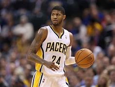 Image result for Paul George Pacers No Background