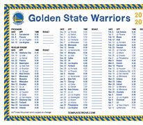 Image result for Golden State Warriors Schedule